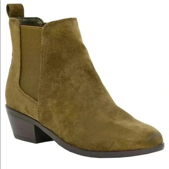 🆕Dunes Olive Jagger Chelsea Boots 9W🆕 - Picture 1 of 7